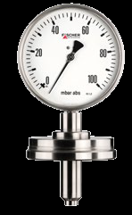 Nuclear KTA Approved Diaphragm Pressure Gauge MA15