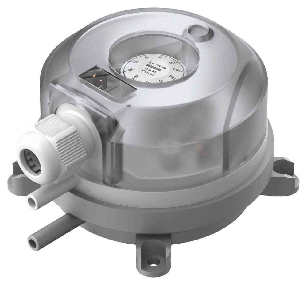 Beck Differential Pressure Switches : Pressure Range 20-300 Pascal